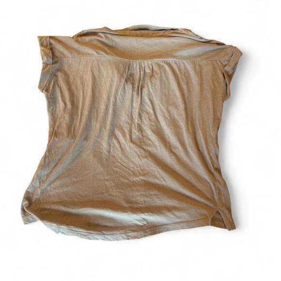 Tan lucky brand medium button - Picture 3 of 4